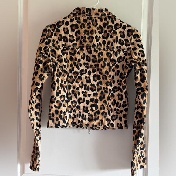 MNG Animal Print Jacket and Bermuda jeans - Picture 3 of 14